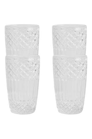 8 Kristallen Glazen - 38 cl