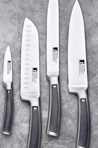 Roestvrijstalen Santokumes 17,5 cm