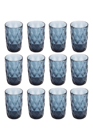 12 Kristallen Waterglazen - 35 cl