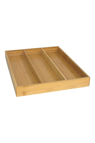 Houten Organizer voor Bestek - 40,5 x 33 x 4,5 cm