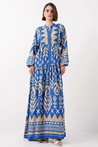 Vestido largo - Azul
