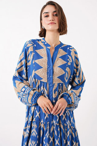 Vestido largo - Azul