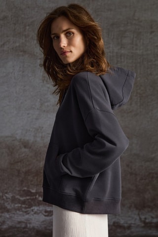 Sudadera con capucha - Antracita