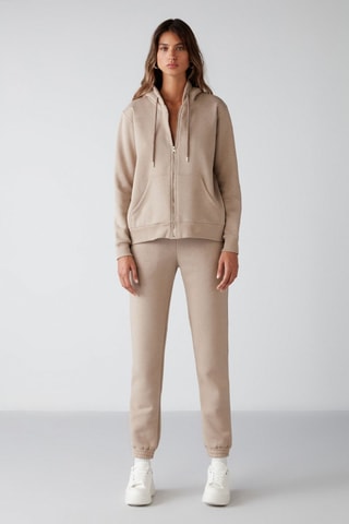 Sudadera polar - Beige