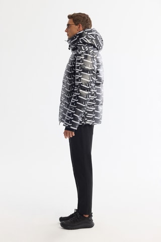 Anorak con capucha - Negro