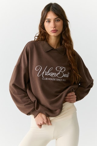 Sudadera - Marrón