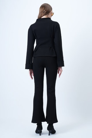Blusa y pantalón - Negro