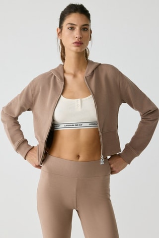 Sudadera con capucha - Topo