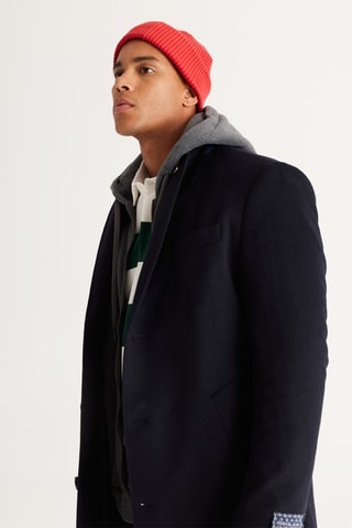 Chaqueta de lana - Azul marino