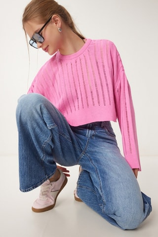 Jersey corto - Rosa claro