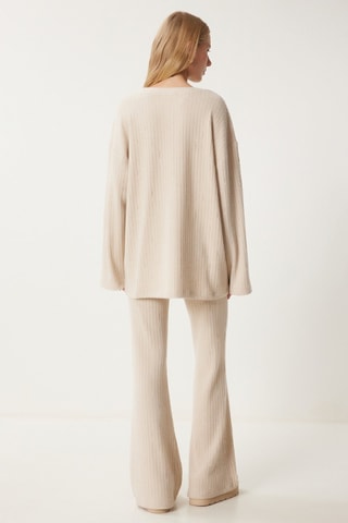Blusa y pantalón - Nude