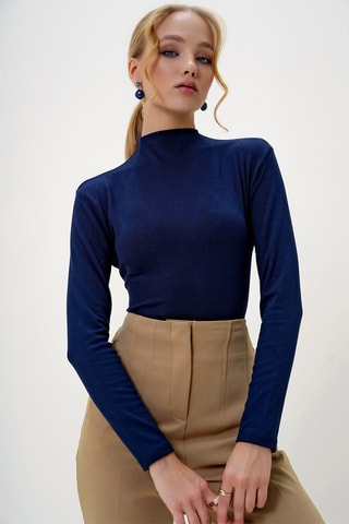 Top - Bleu marine