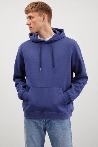 Sudadera regular fit - Azul marino
