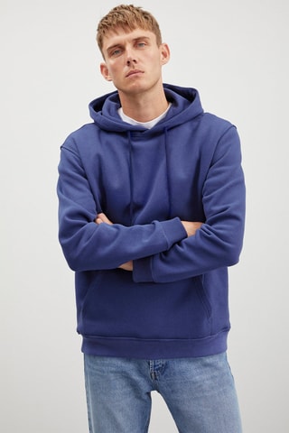 Sudadera regular fit - Azul marino