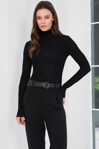 Jersey fino - Negro
