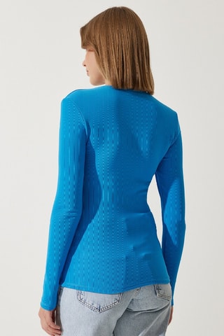 Top - Azul