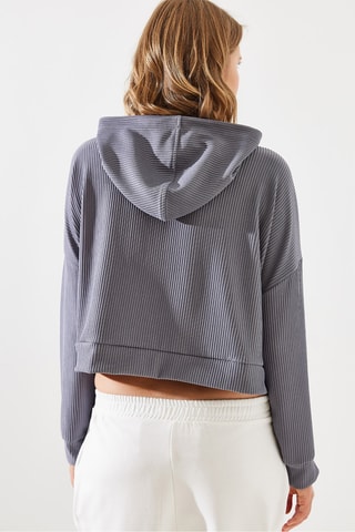 Sudadera con capucha - Gris