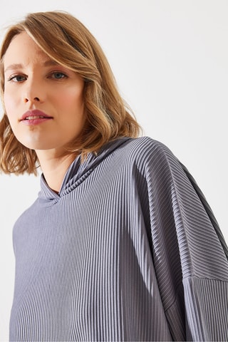 Sudadera con capucha - Gris
