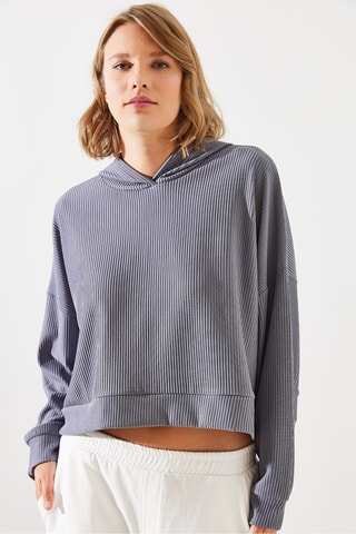 Sudadera con capucha - Gris