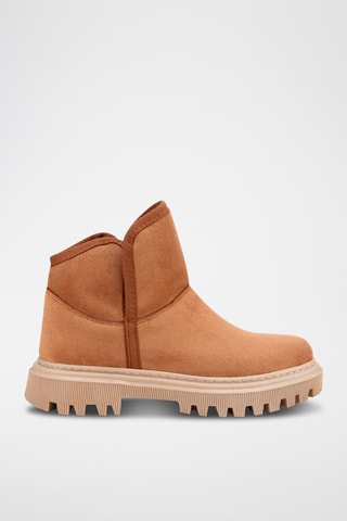 Botines forrados - Marrón