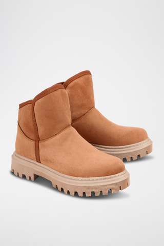 Botines forrados - Marrón