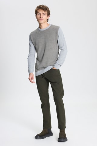 Jersey - Gris y caqui