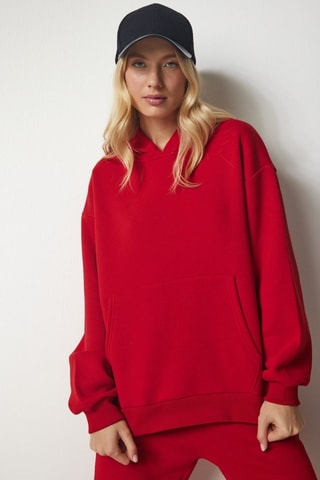 Sudadera y jogging - Rojo