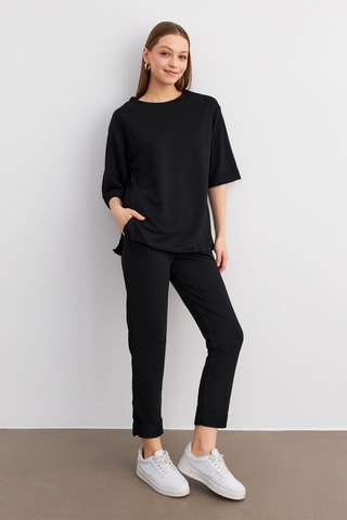 Camiseta y pantalón - Negro