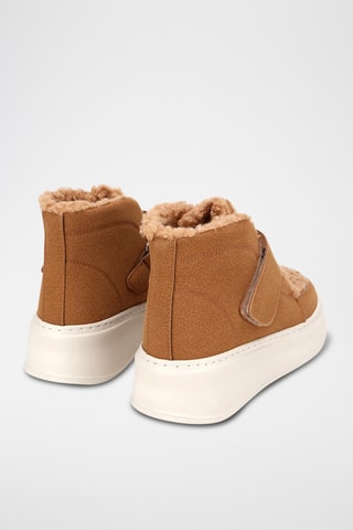 Botines forrados - Marrón