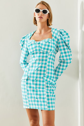 Vestido de tubo - Verde