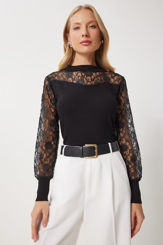 Top regular fit - Negro