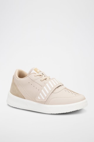 Zapatillas - Beige y blanco