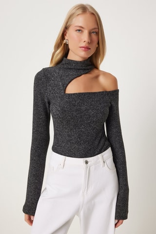 Top regular fit - Antracita