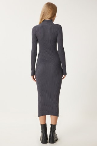 Vestido jersey - Gris