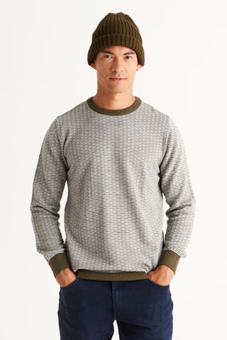 Jersey - Gris y caqui