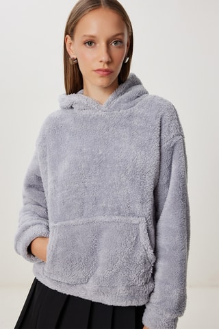 Sudadera con capucha - Gris