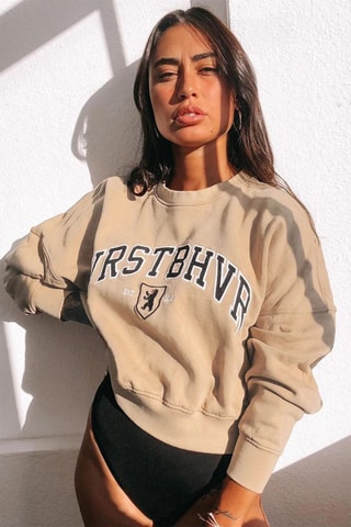 Sudadera - Beige