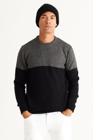 Jersey - Antracita y negro