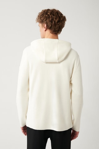Sudadera con capucha - Blanco