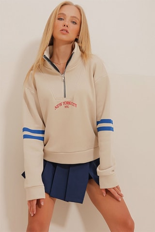 Sudadera - Beige