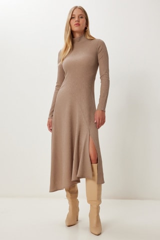 Vestido midi - Topo