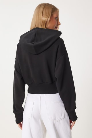 Sudadera con capucha - Negro