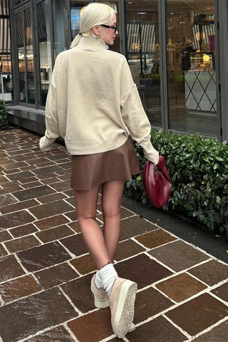 Jersey de lana - Beige