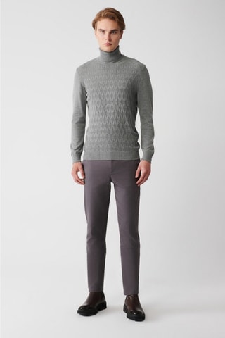 Jersey regular fit - Gris