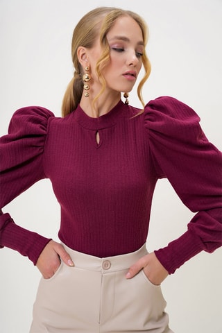 Blusa - Burdeos