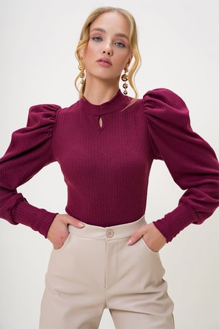 Blusa - Burdeos