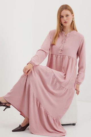 Vestido largo - Rosa