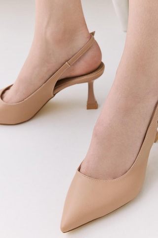 Zapatos de tacón - Beige