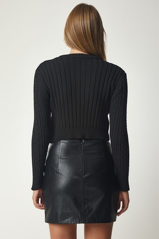 Crop top - Negro