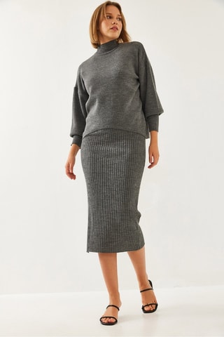 Jersey y vestido jersey - Antracita